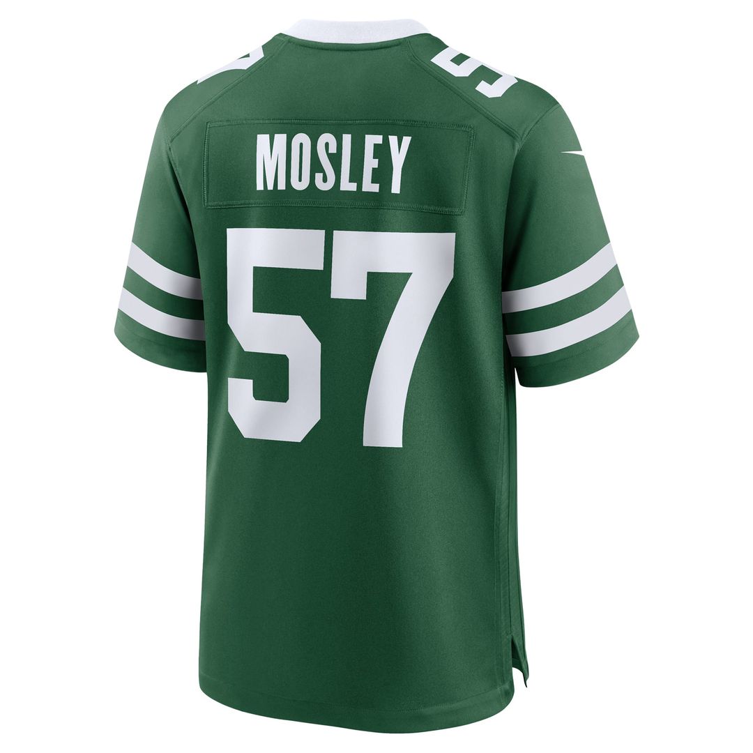New York Jets C.J. Mosley Nike Legacy Green Game Jersey