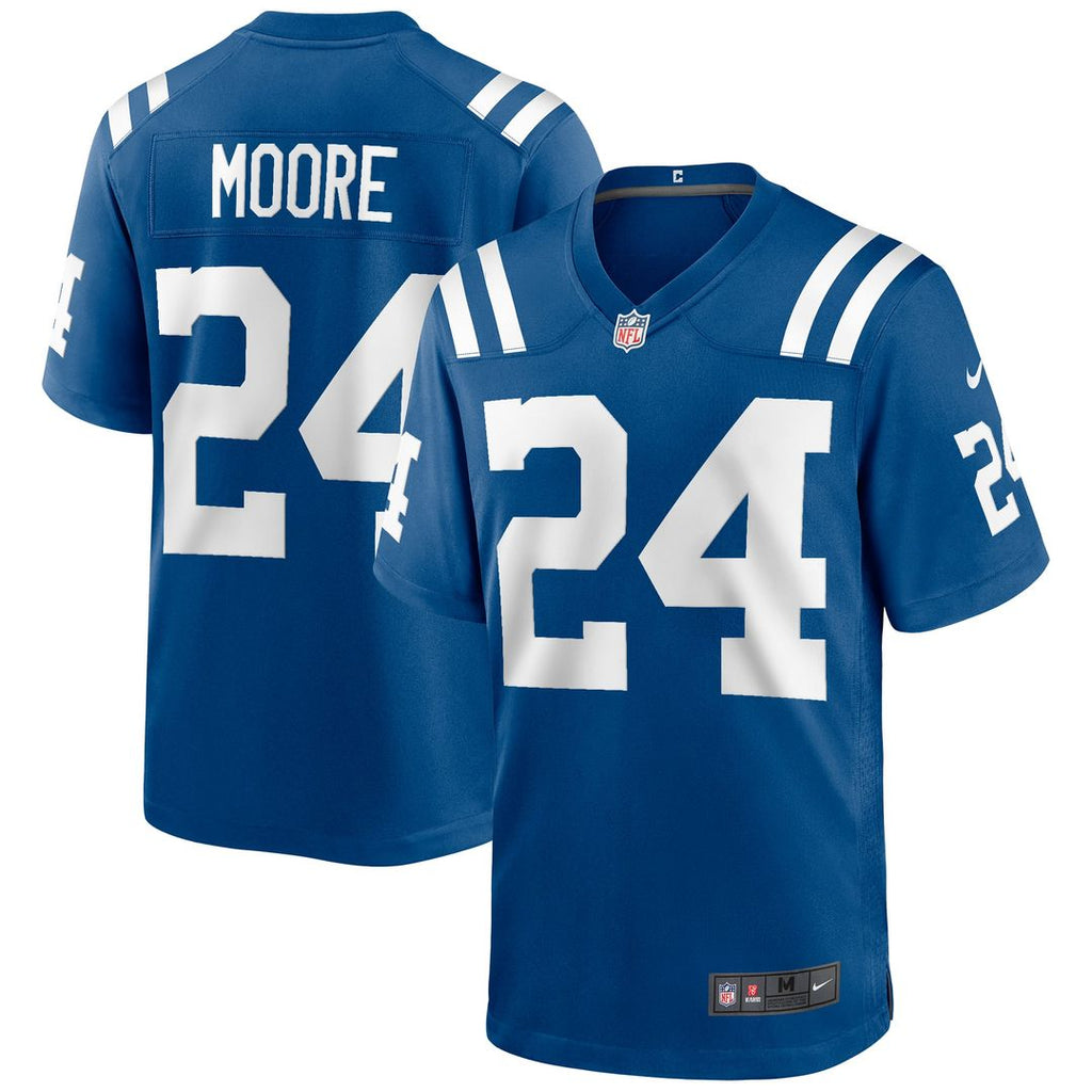 Indianapolis Colts Lenny Moore Nike Royal Retired Player Game Jersey