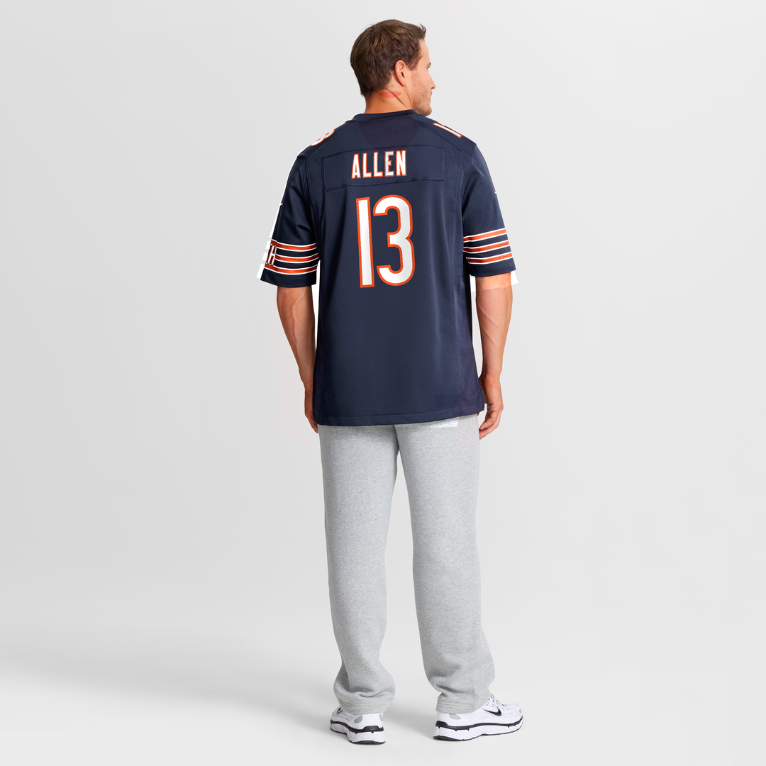 Chicago Bears Keenan Allen Nike Navy Game Jersey
