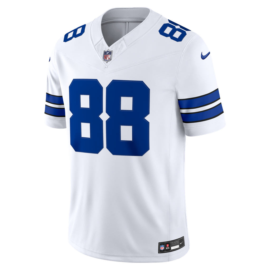 Dallas Cowboys CeeDee Lamb Nike White Vapor FUSE Stitched Limited Jersey