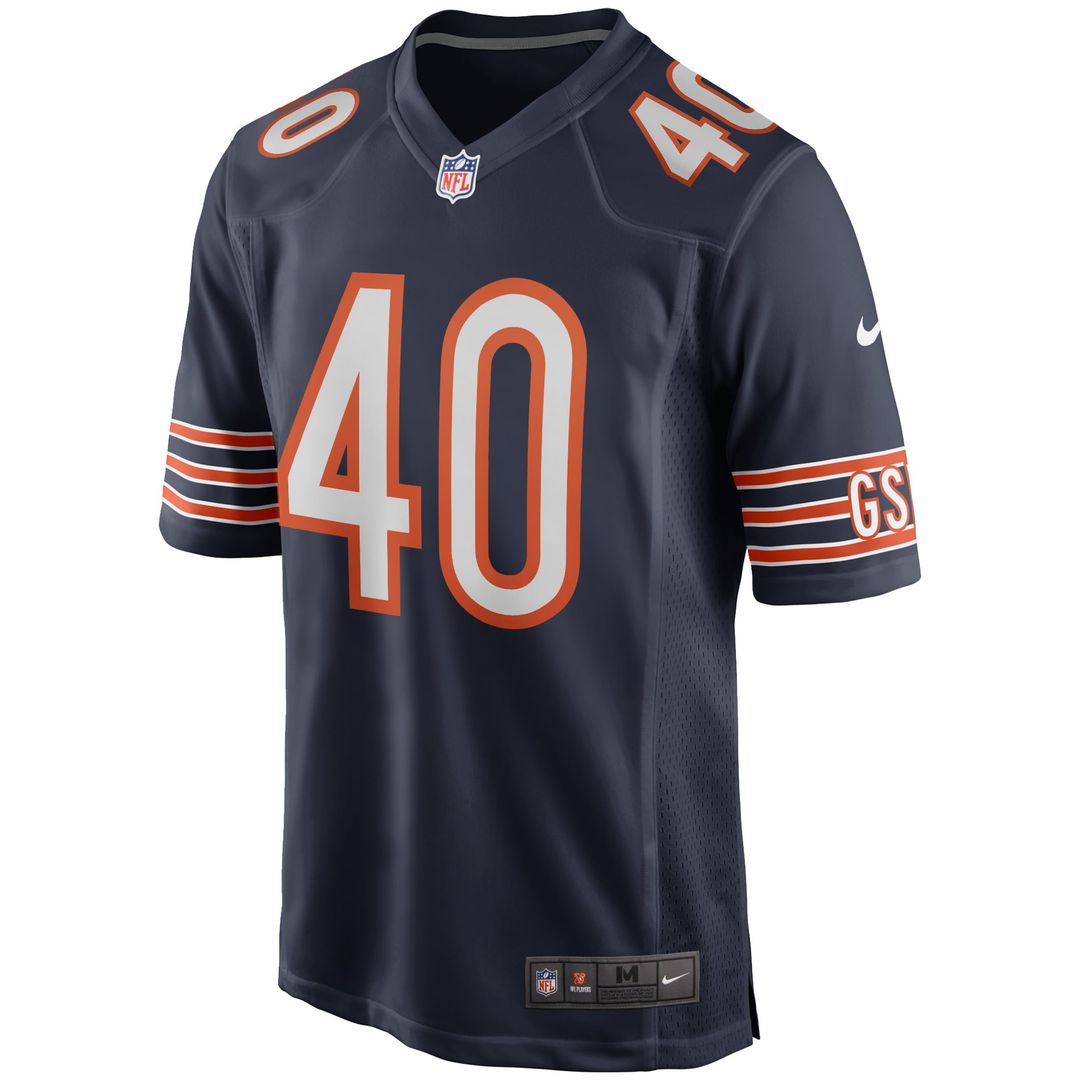 Chicago Bears Gale Sayers Nike Navy Retired Player Game Jersey