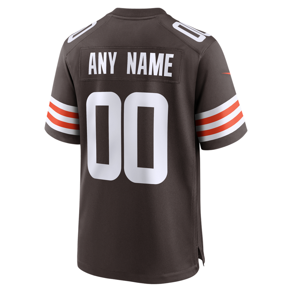 Nike Cleveland Browns Brown Custom Jersey