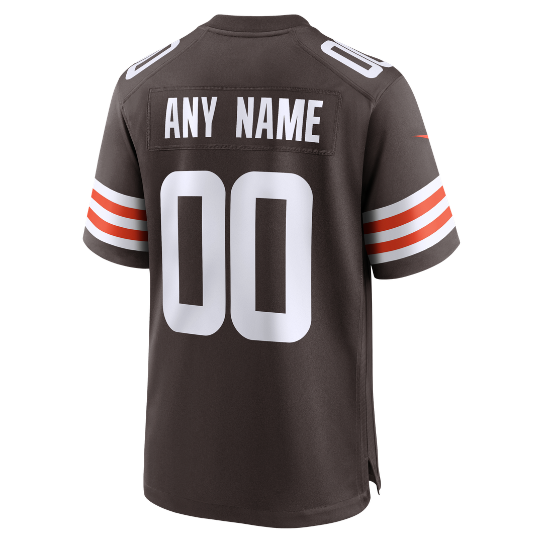 Nike Cleveland Browns Brown Custom Jersey