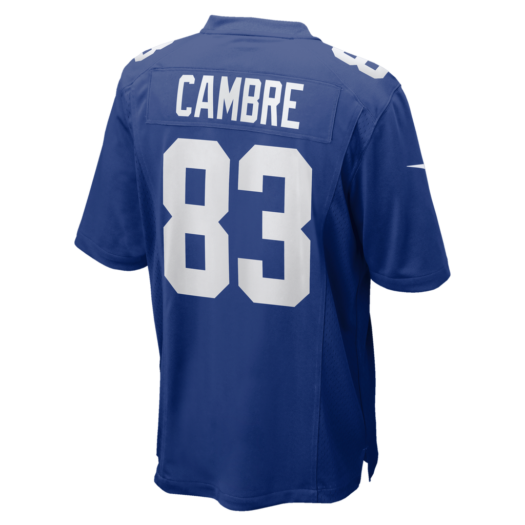 New York Giants Dalen Cambre Nike Royal Game Jersey