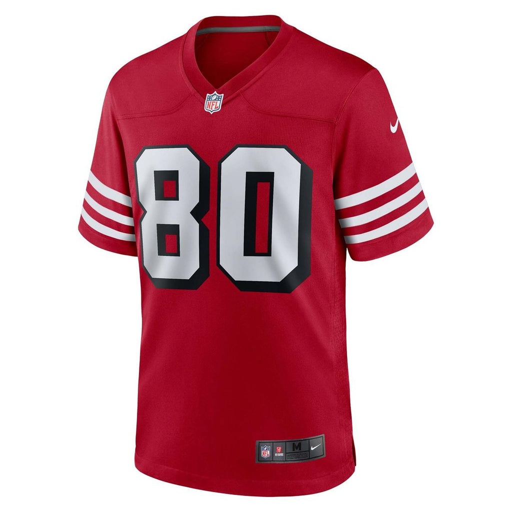 San Francisco 49ers Jerry Rice Nike White Retired Game Jersey