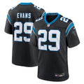 Carolina Panthers Akayleb Evans Nike Black Game Jersey