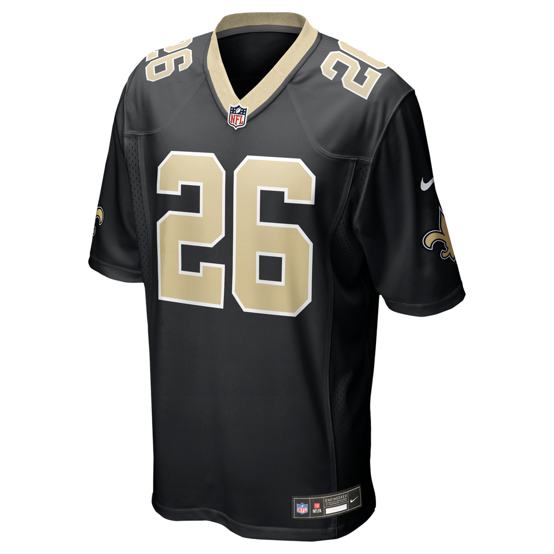New Orleans Saints Deuce McAllister Nike Black Retired Player Game Jersey