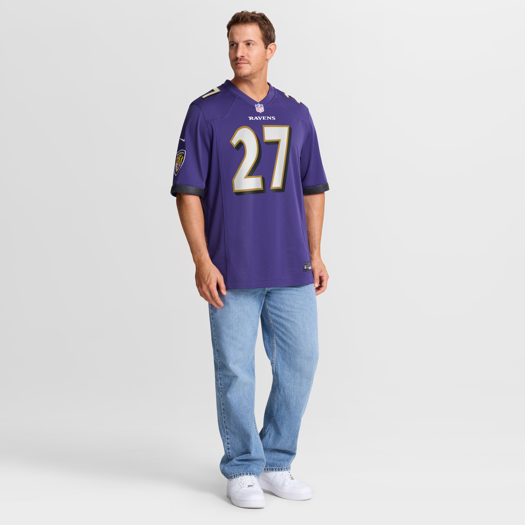 Baltimore Ravens T.J. Tampa Nike Purple Game Jersey