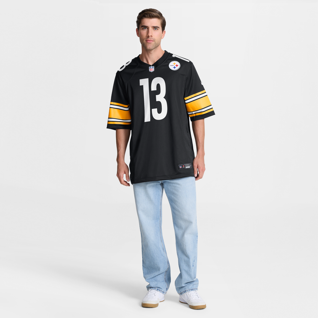 Pittsburgh Steelers Rico Dowdle Nike Black Game Jersey