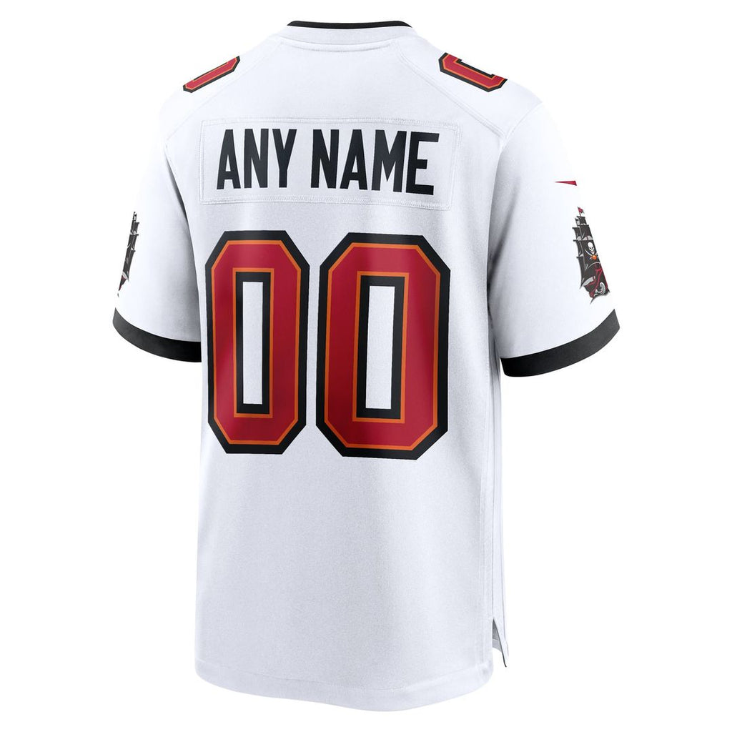 Tampa Bay Buccaneers Nike Pewter Alternate Custom Jersey