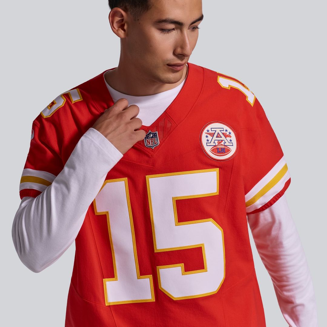 Kansas City Chiefs Patrick Mahomes Nike Red Team Vapor FUSE Elite Jersey
