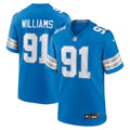 Detroit Lions Tyleik Williams Nike Blue Game Jersey
