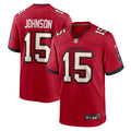 Tampa Bay Buccaneers Tez Johnson Nike Red Game Jersey