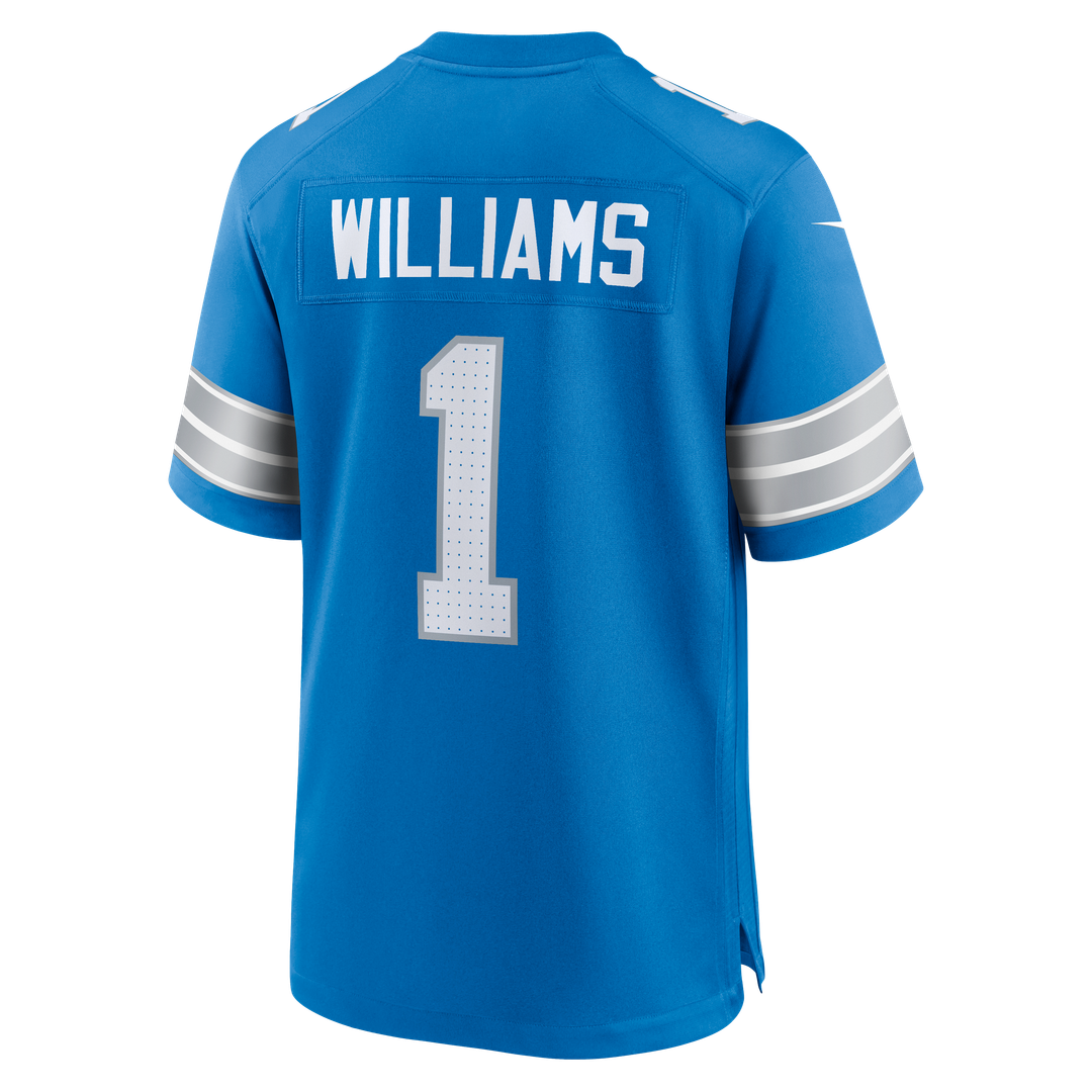 Detroit Lions Jameson Williams Nike Blue Game Jersey