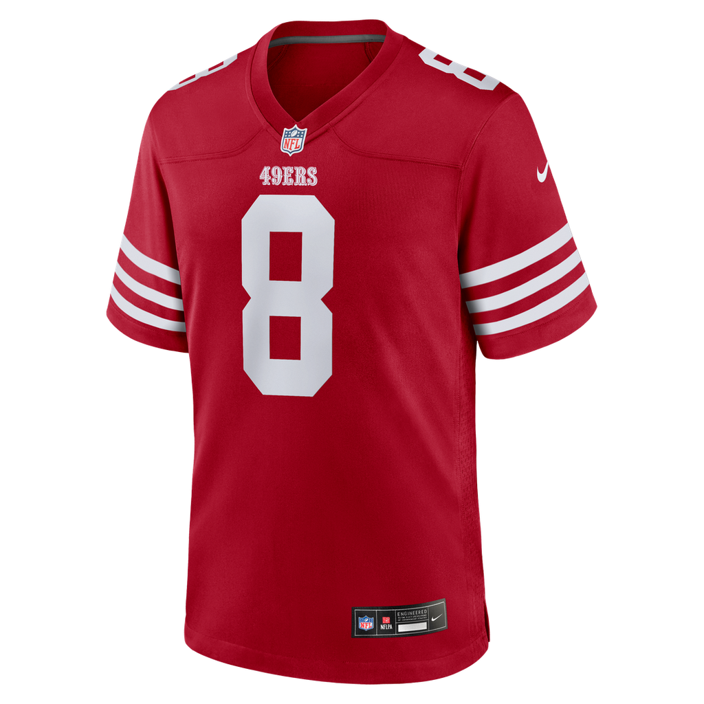 San Francisco 49ers Steve Young Nike Scarlet Retired Game Jersey