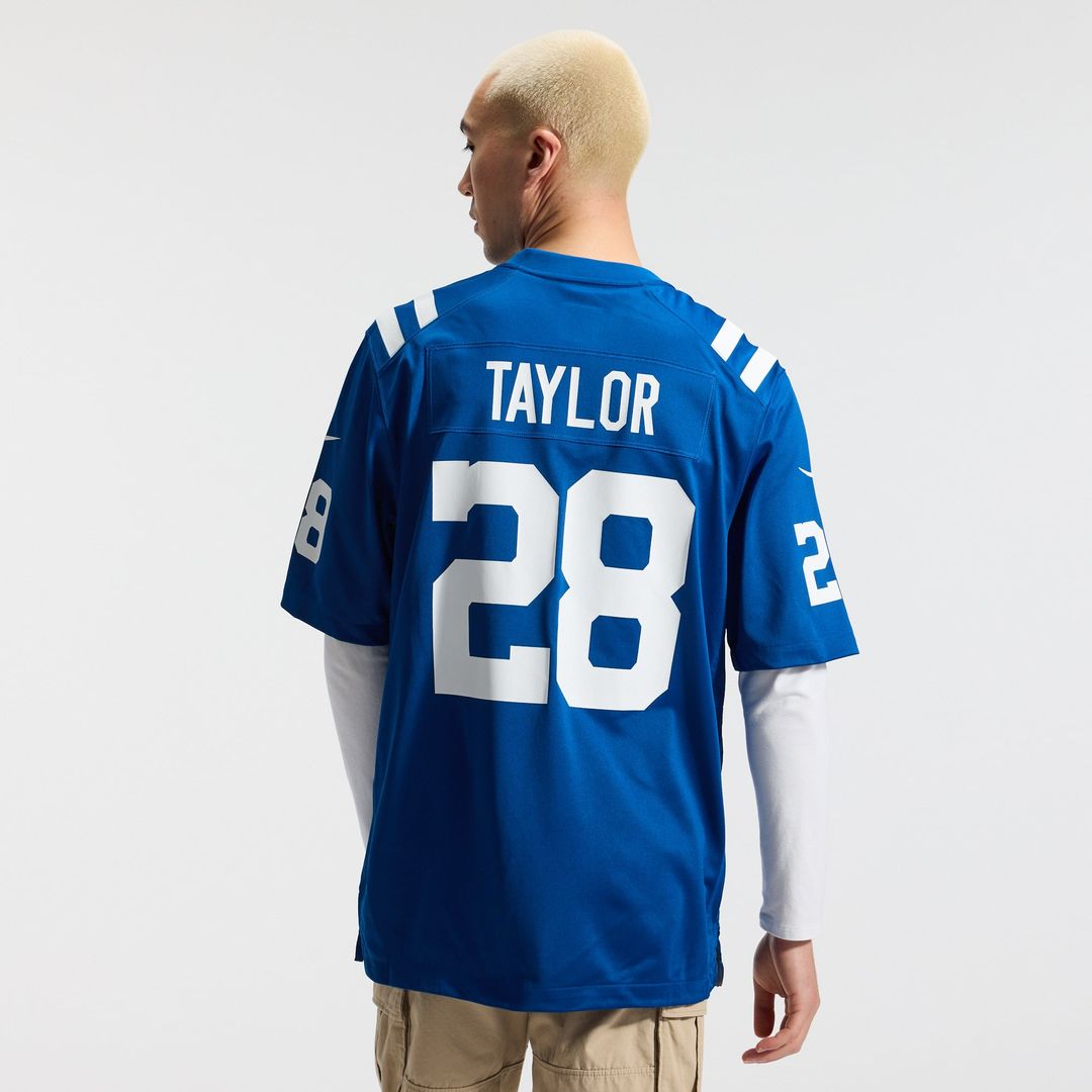 Indianapolis Colts Jonathan Taylor Nike Royal Game Jersey