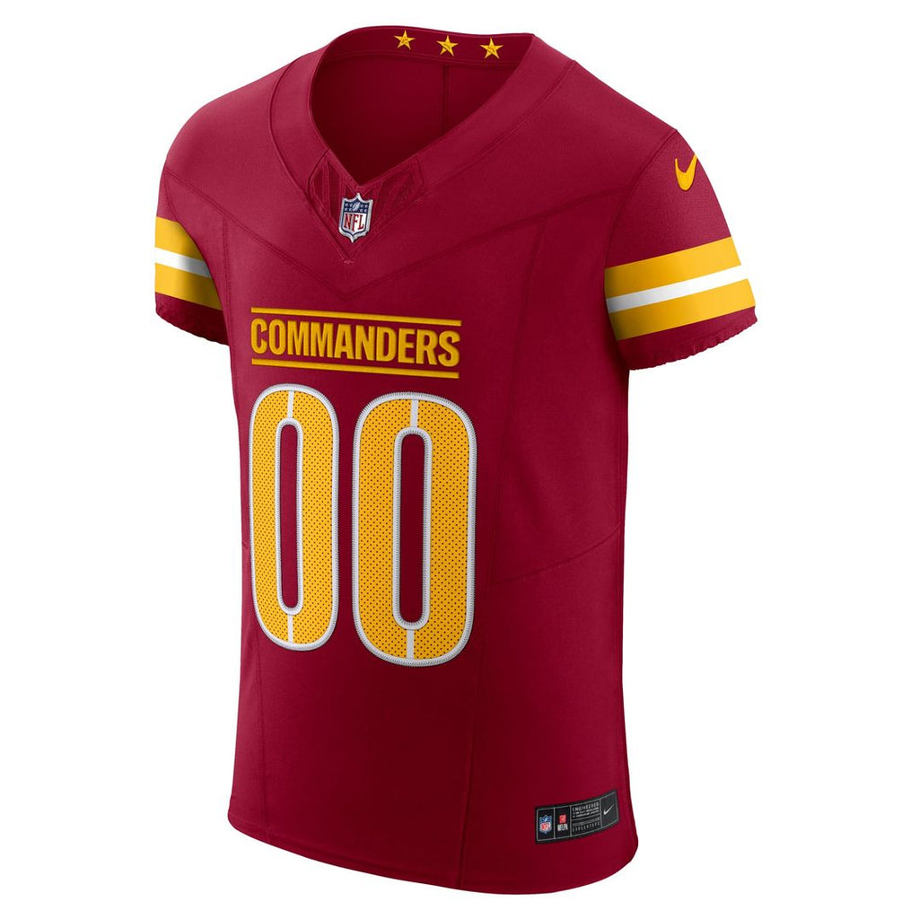Washington Commanders Nike Black Alternate Vapor FUSE Elite Custom Jersey