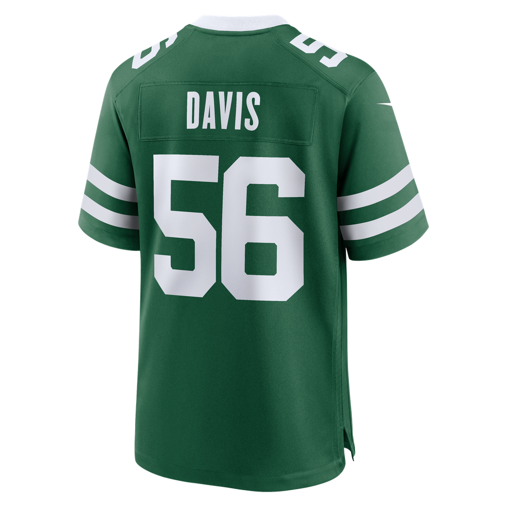 New York Jets Demario Davis Nike Legacy Green Game Jersey