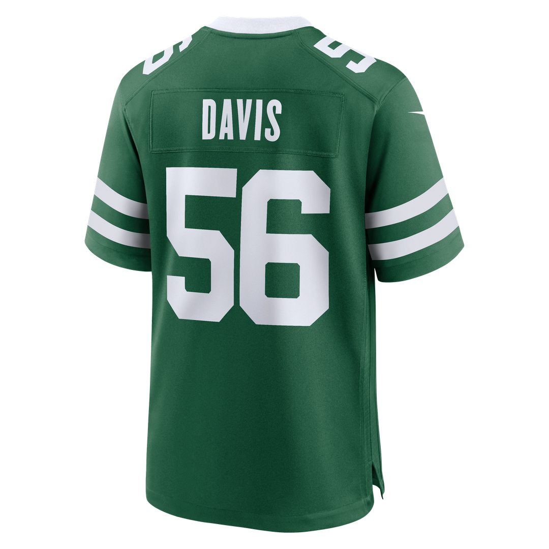 New York Jets Demario Davis Nike Legacy Green Game Jersey