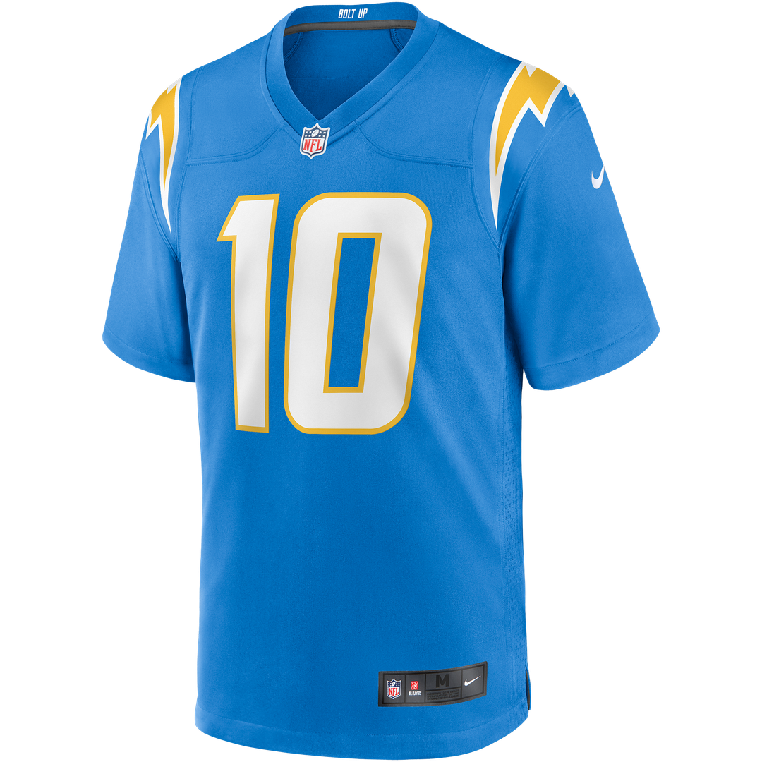 Los Angeles Chargers Justin Herbert Nike Powder Blue Game Jersey