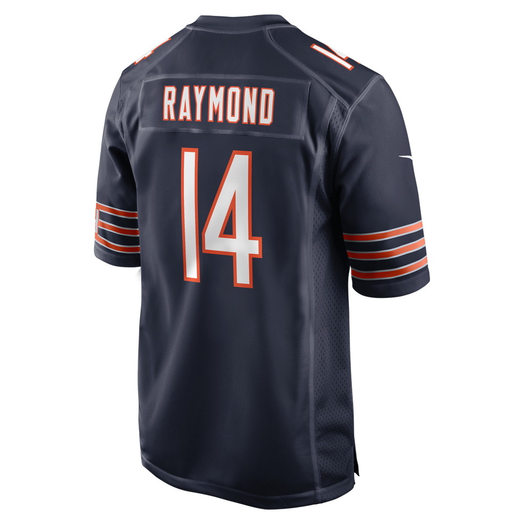 Chicago Bears Kalif Raymond Nike Navy Game Jersey