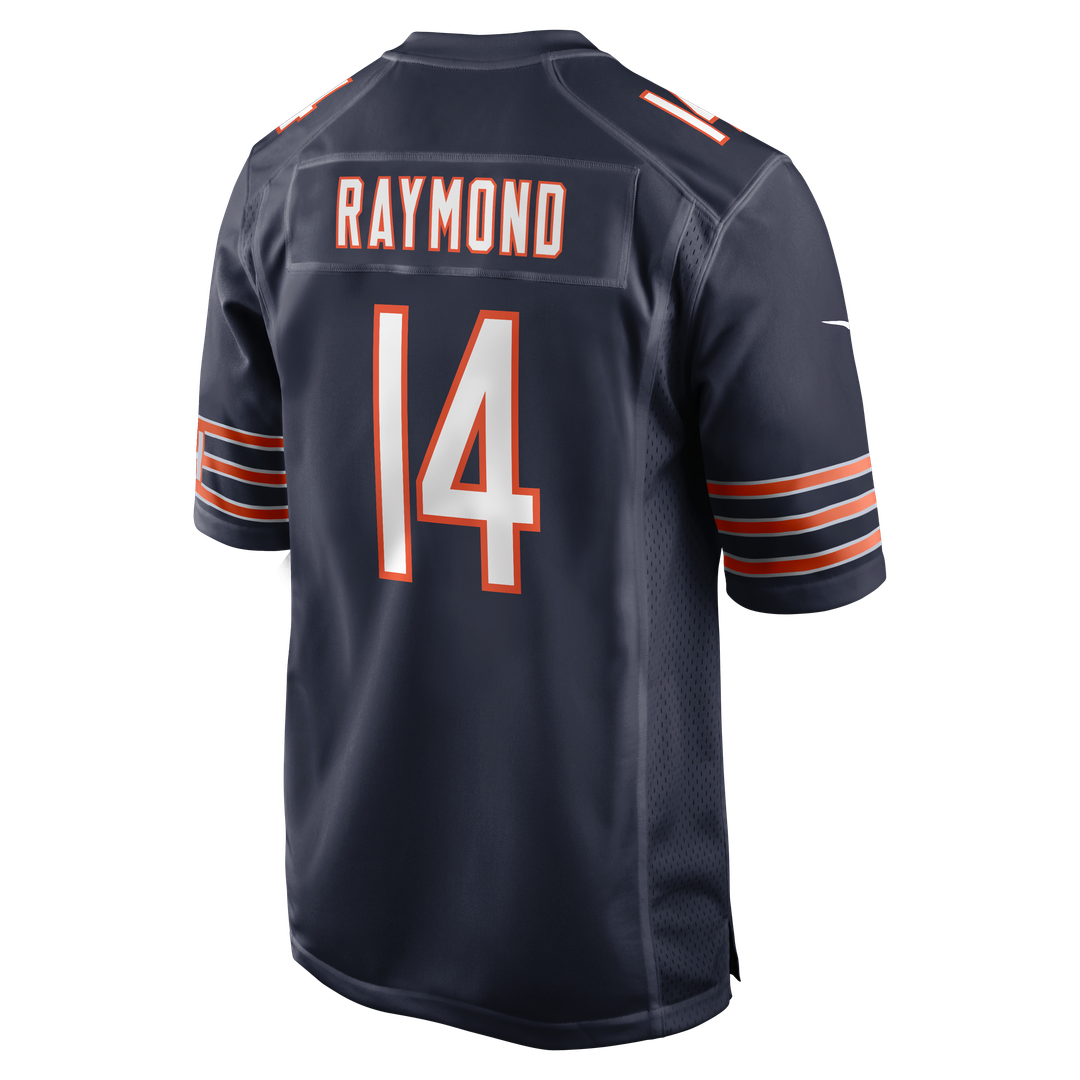 Chicago Bears Kalif Raymond Nike Navy Game Jersey