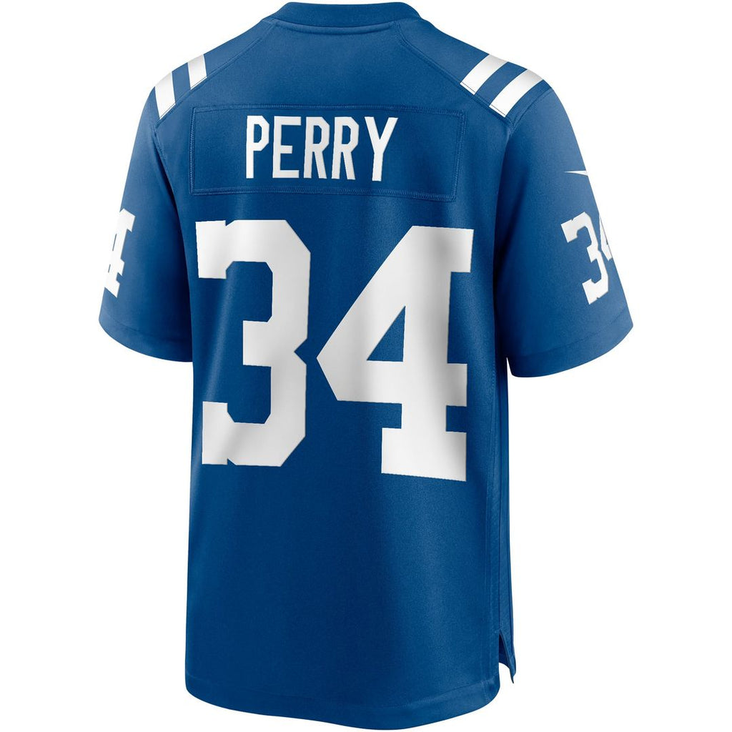 Indianapolis Colts Joe Perry Nike Royal Retired Player Game Jersey