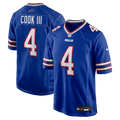 Buffalo Bills James Cook III Nike Royal Game Jersey