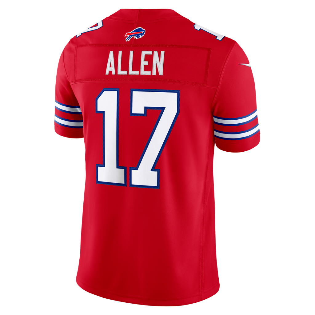 Buffalo Bills Josh Allen Nike Gray Nickel City Vapor FUSE Stitched Limited Jersey