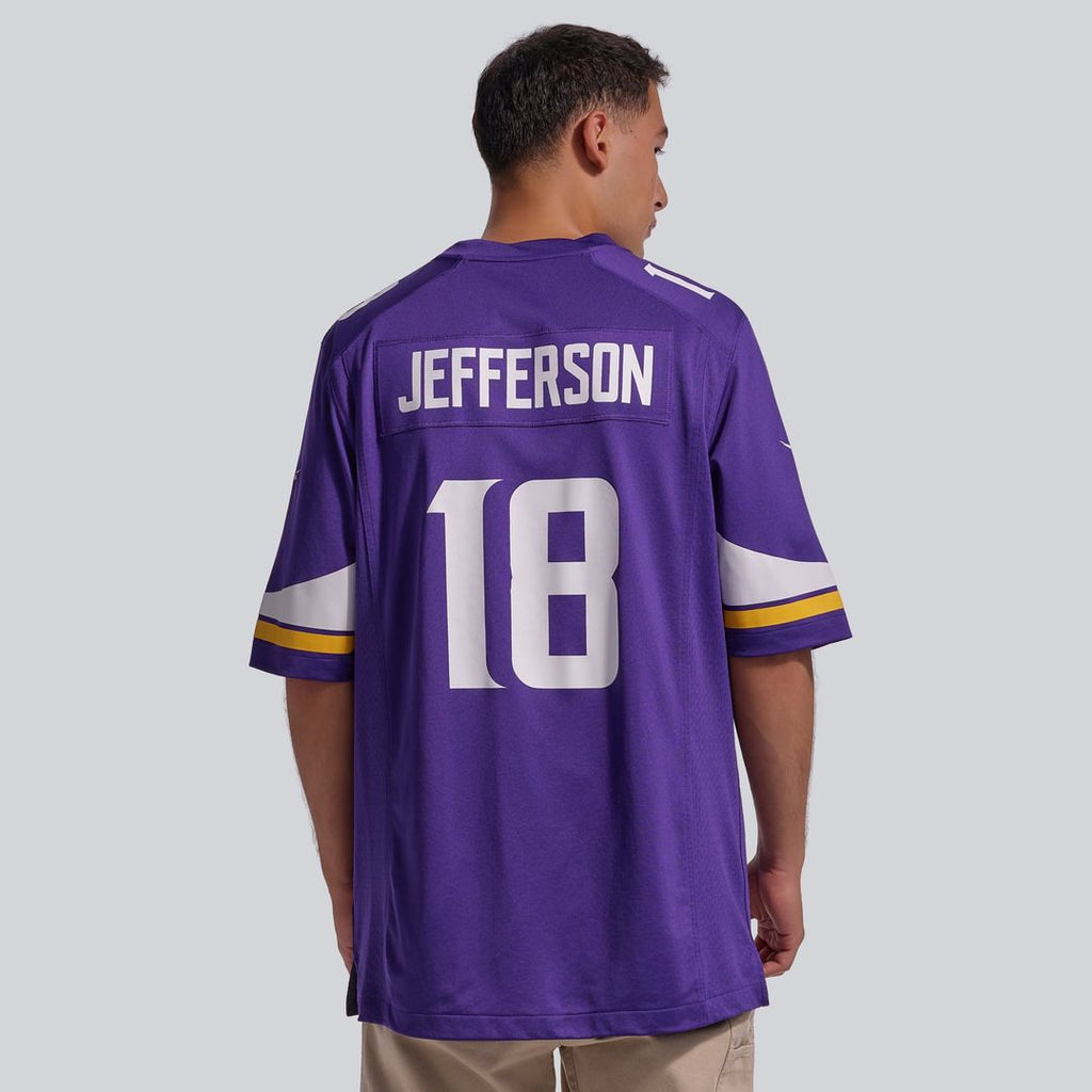 Minnesota Vikings Justin Jefferson Nike Purple Game Jersey