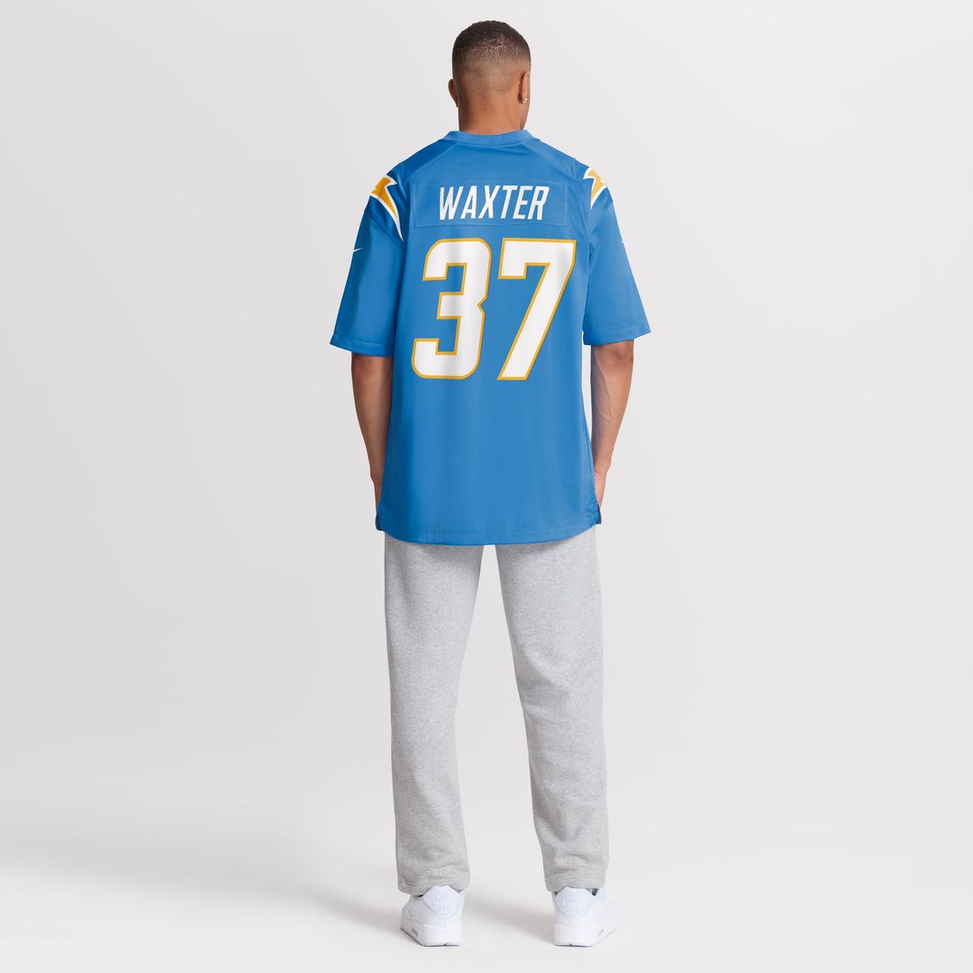 Los Angeles Chargers Isas Waxter Nike Powder Blue Game Jersey