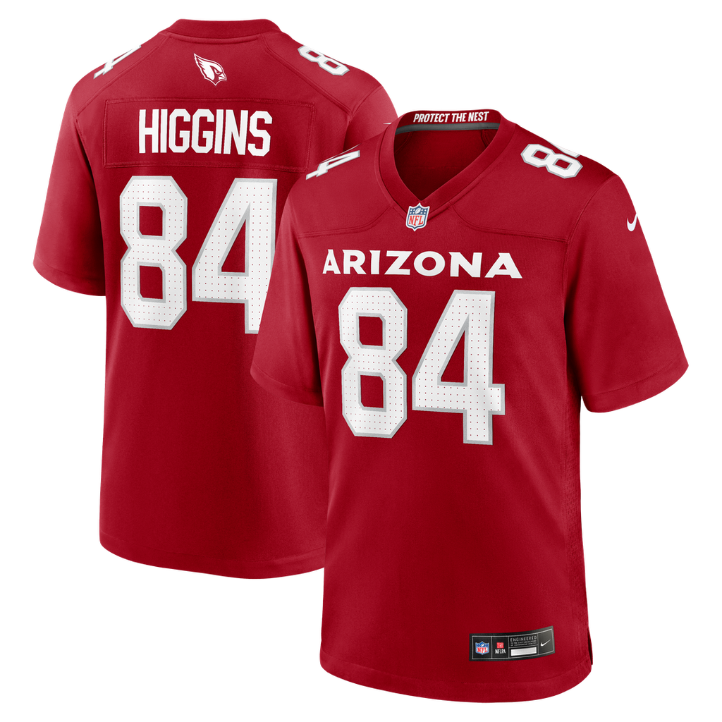 Arizona Cardinals Elijah Higgins Nike Cardinal Game Jersey