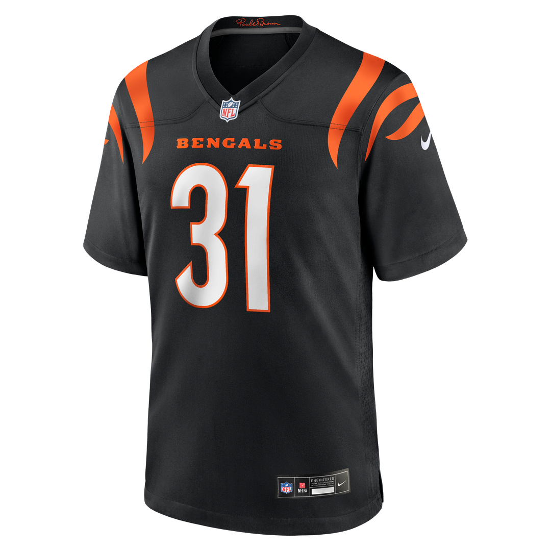 Cincinnati Bengals Ickey Woods Nike Black Retired Game Jersey