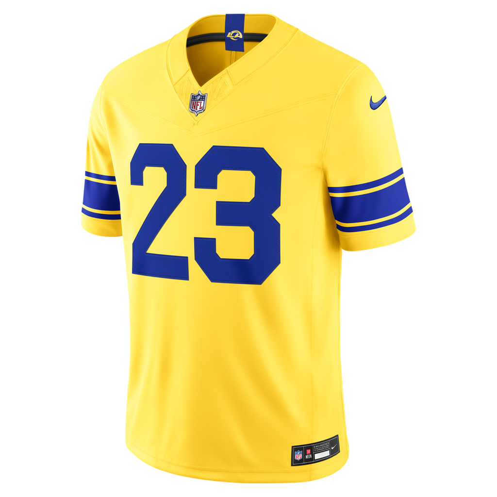 Los Angeles Rams Kyren Williams Nike Classic Sol Vapor FUSE Stitched Limited Jersey