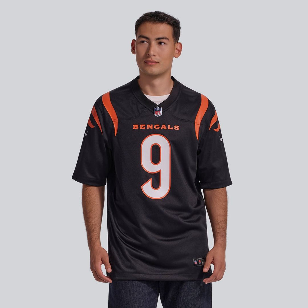Cincinnati Bengals Joe Burrow Nike Black Game Jersey