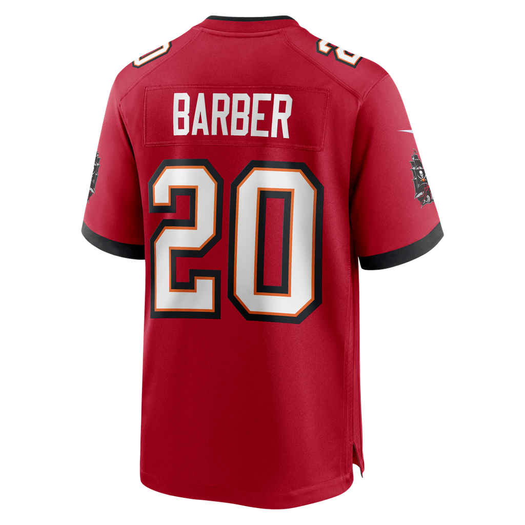 Tampa Bay Buccaneers Ronde Barber Nike Red Retired Player Game Jersey