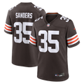 Cleveland Browns Raheim Sanders Nike Brown Game Jersey