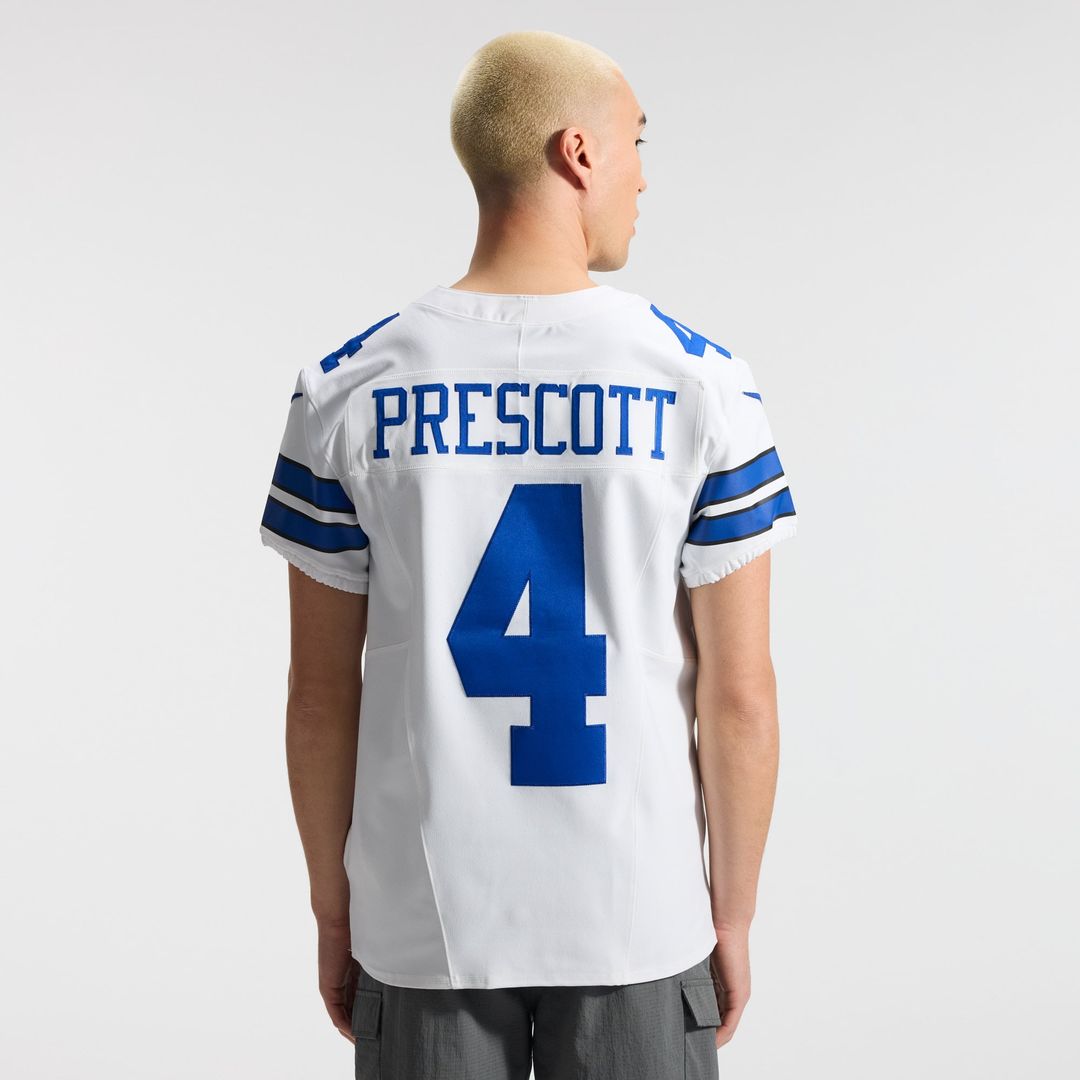 Dallas Cowboys Dak Prescott Nike White Vapor FUSE Elite Jersey