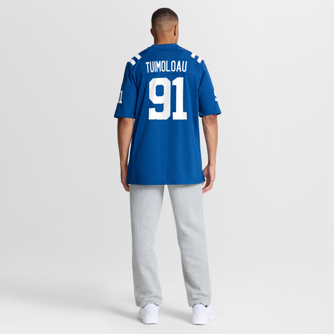 Indianapolis Colts JT Tuimoloau Nike Royal Game Jersey