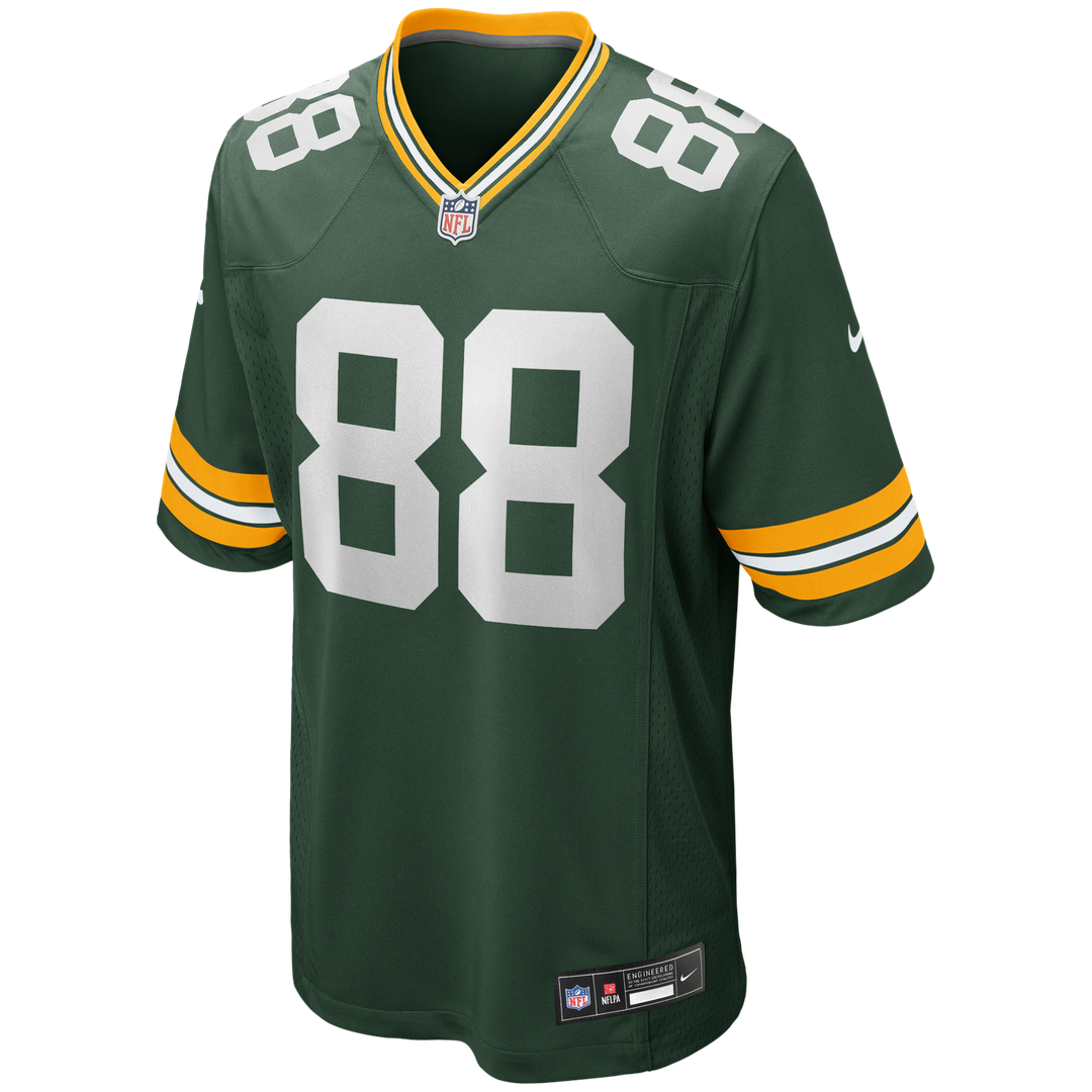 Green Bay Packers Jermichael Finley Nike Green Retired Player Game Jersey