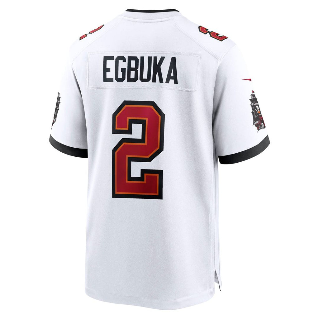 Tampa Bay Buccaneers Emeka Egbuka Nike Red Game Jersey