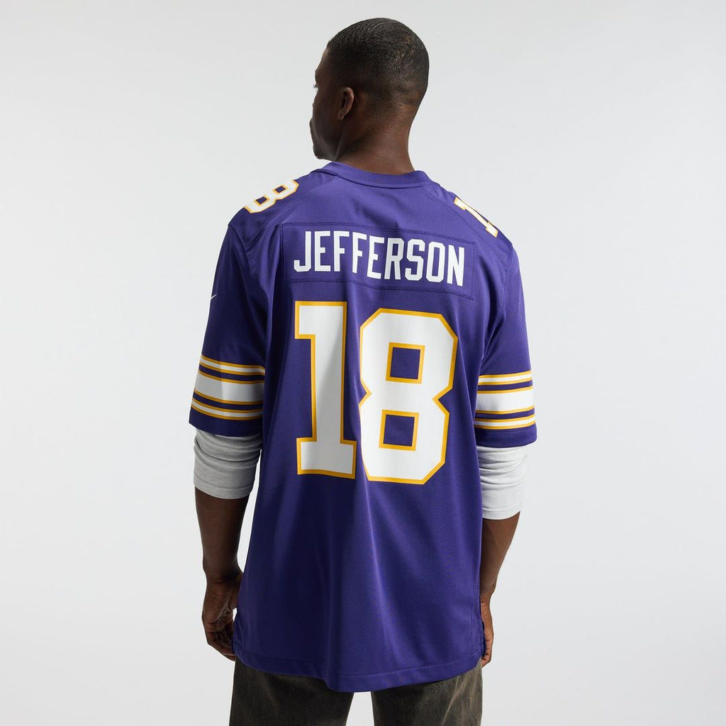 Minnesota Vikings Justin Jefferson Nike Purple Classic Game Jersey