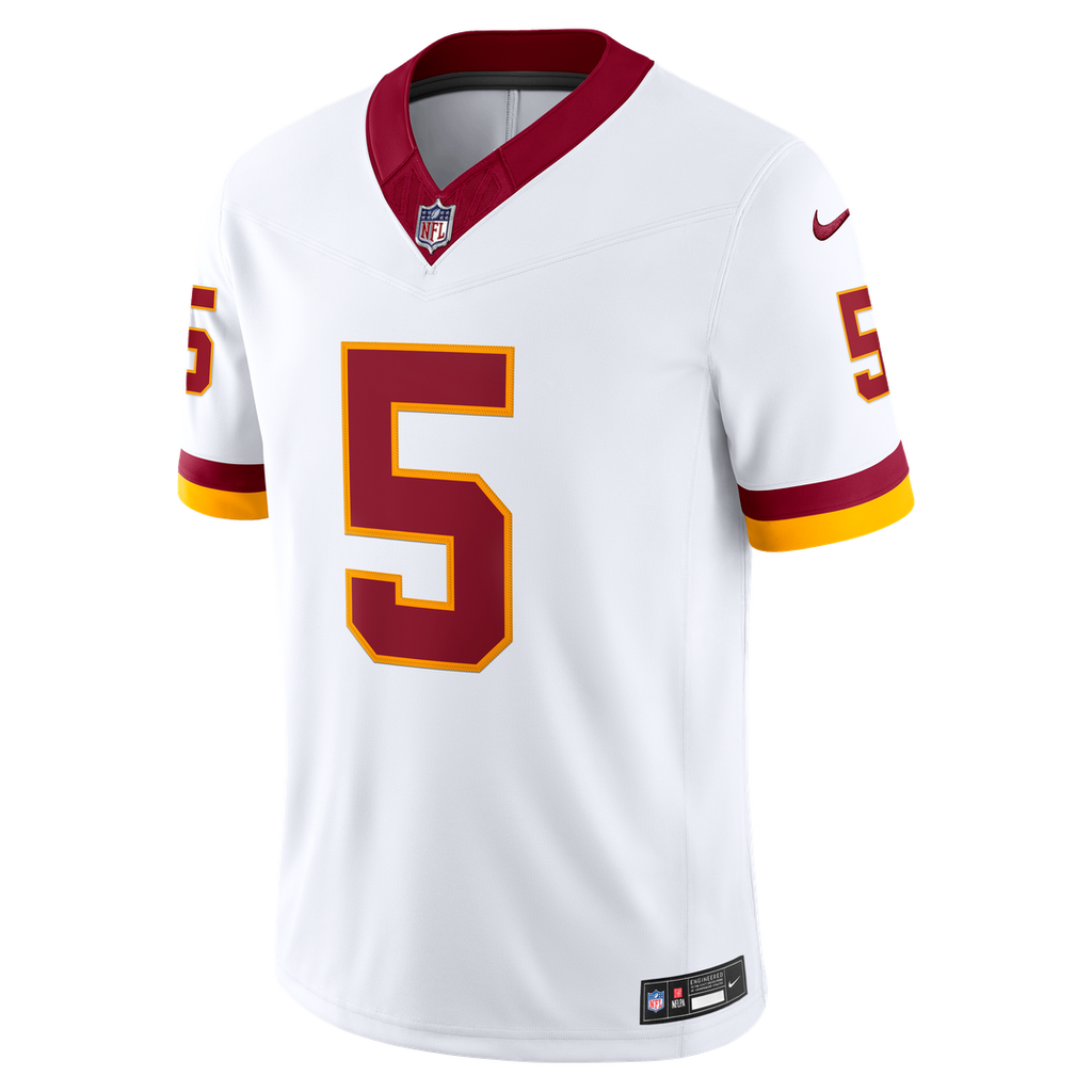 Washington Commanders Jayden Daniels Nike Burgundy Team Vapor FUSE Stitched Limited Jersey