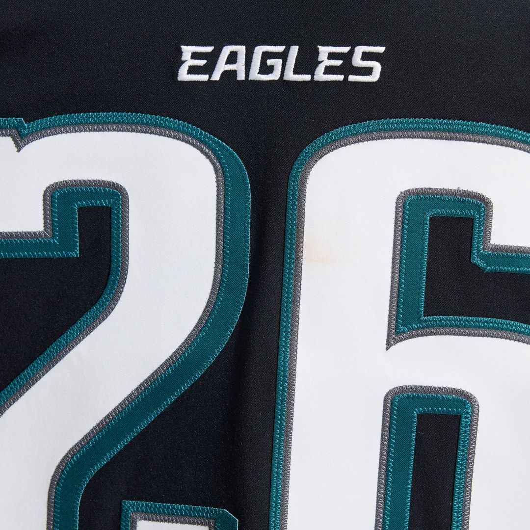 Philadelphia Eagles Saquon Barkley Nike Black Alternate Vapor FUSE Elite Jersey