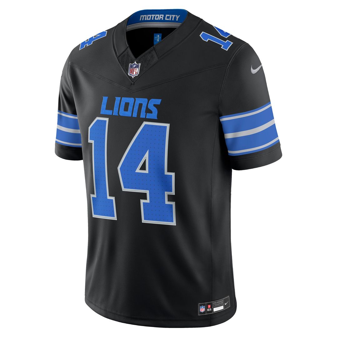 Detroit Lions Amon - Ra St. Brown Nike Blue Team Vapor FUSE Stitched Limited Jersey