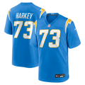 Los Angeles Chargers Alex Harkey Nike Powder Blue Game Jersey