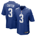New York Giants Abdul Carter Nike Royal Game Jersey