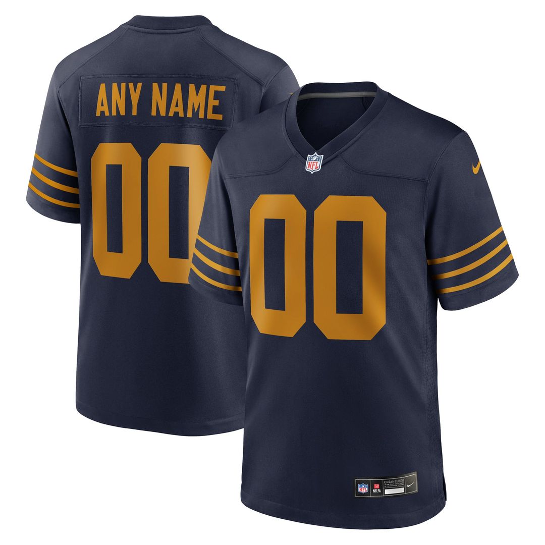 Green Bay Packers Nike Green Custom Jersey