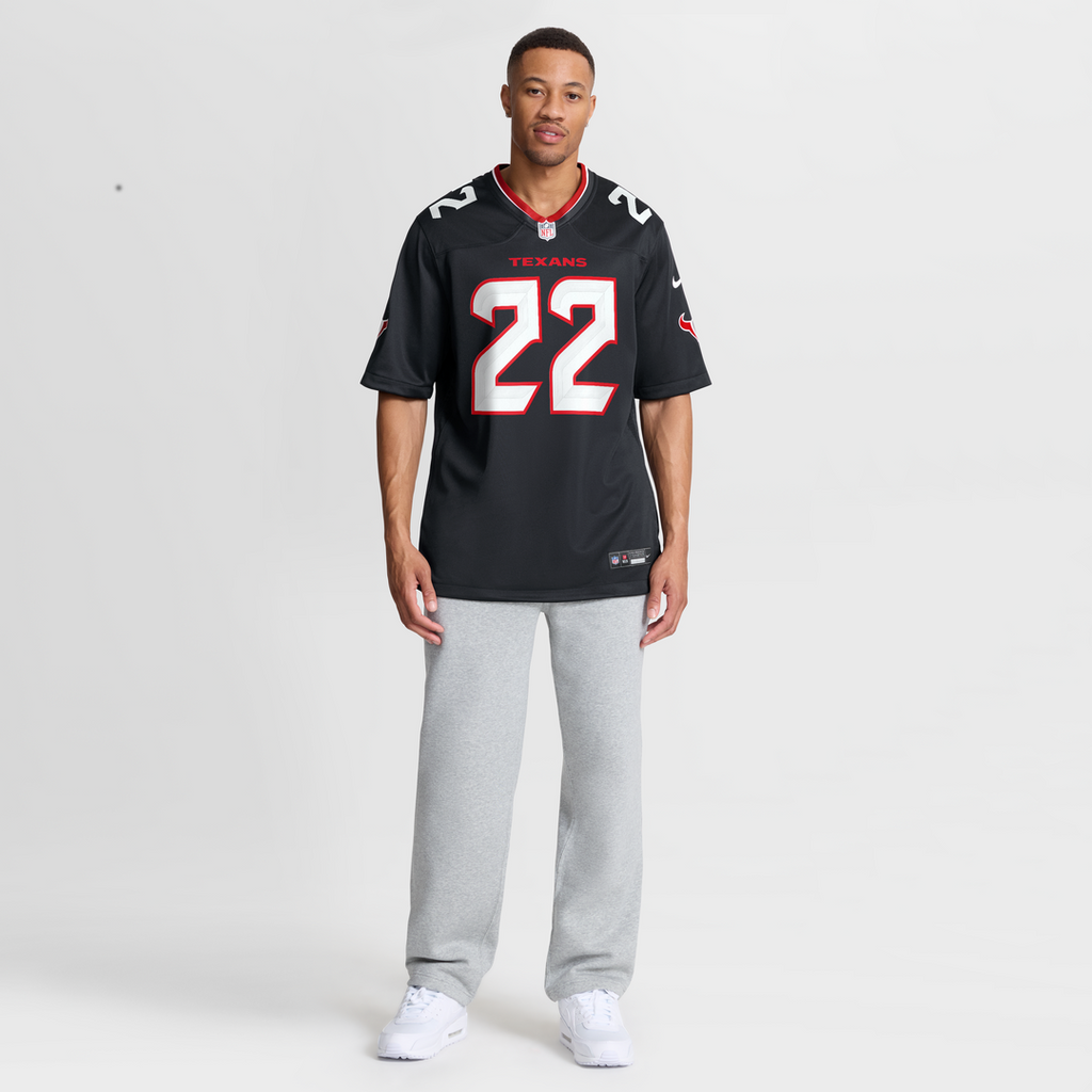 Houston Texans Jaylin Smith Nike Navy Game Jersey