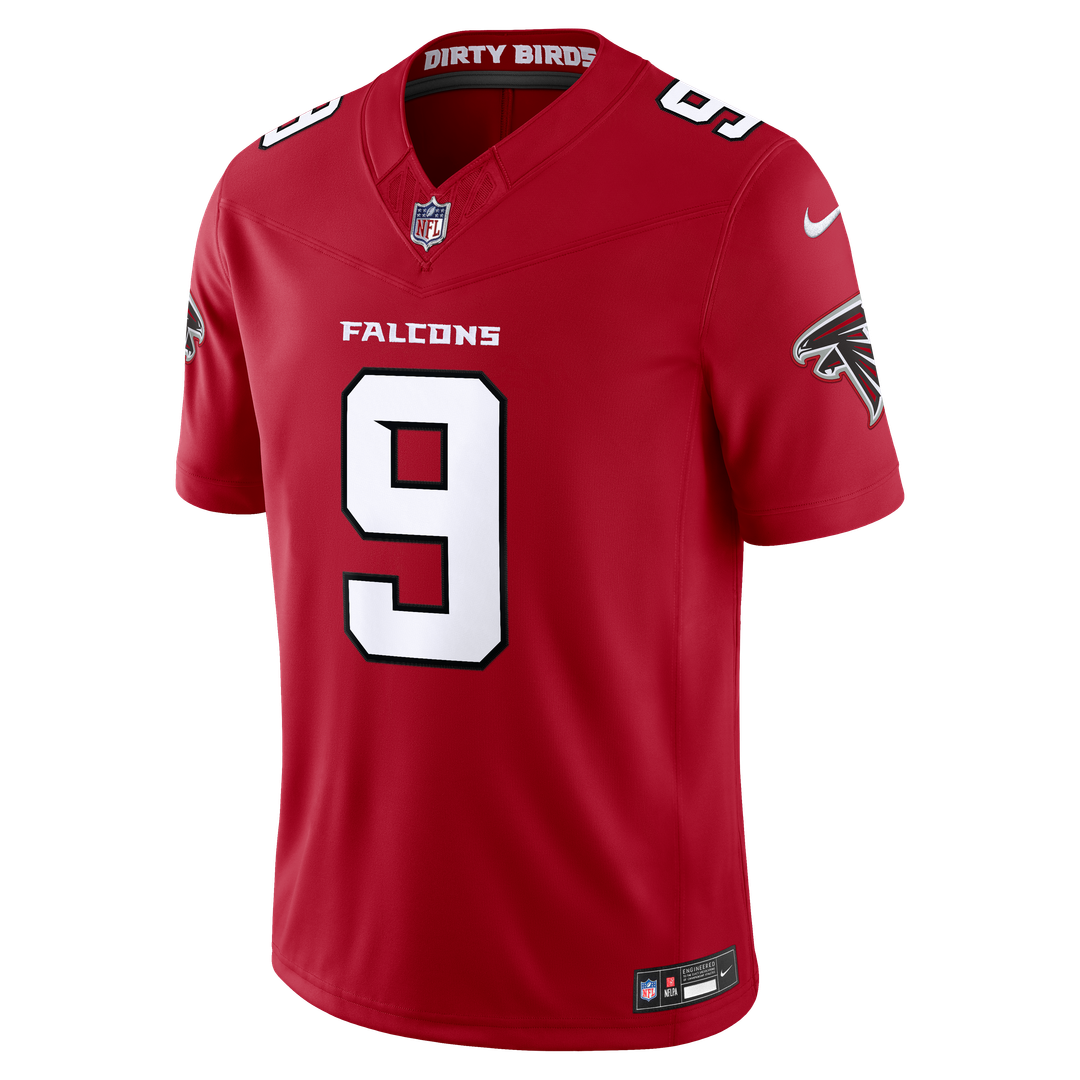 Atlanta Falcons Michael Penix Jr. Nike Red Team Vapor FUSE Stitched Limited Jersey